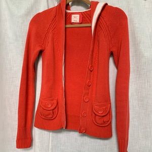 Old Navy Orange Cardigan